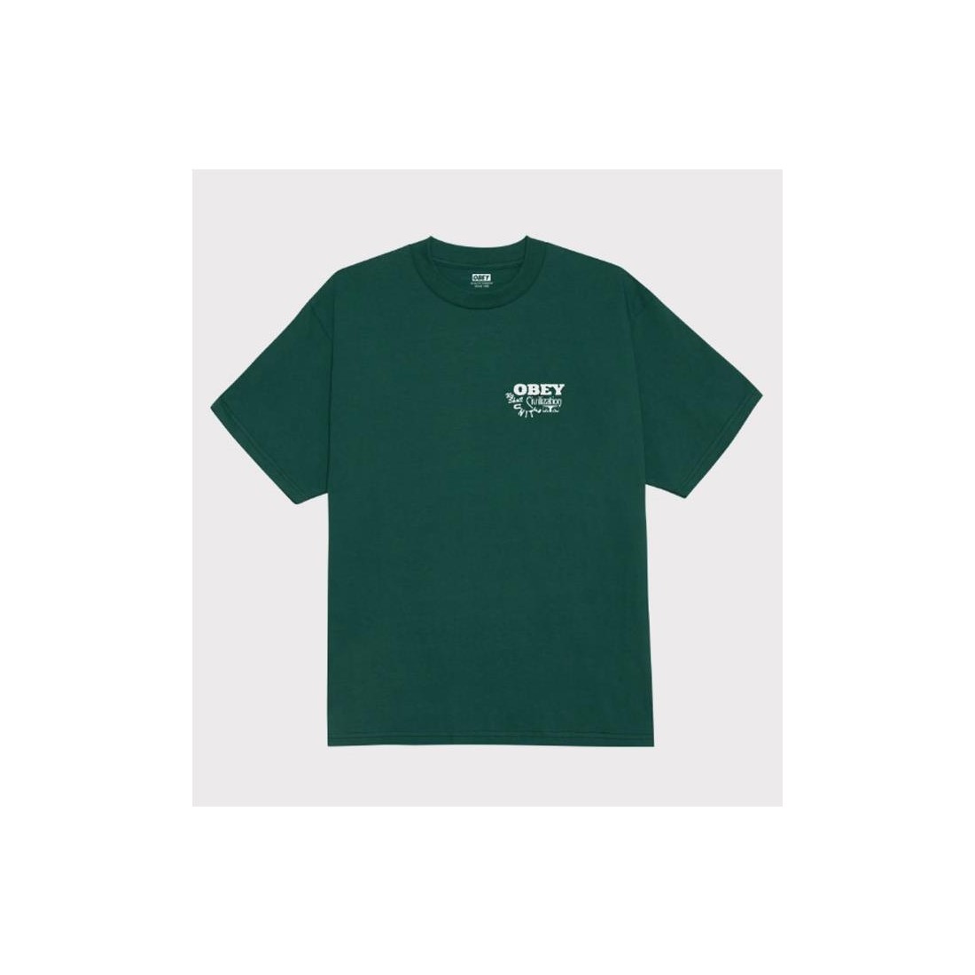 OBEY CIVILIZATION TEE VERDE