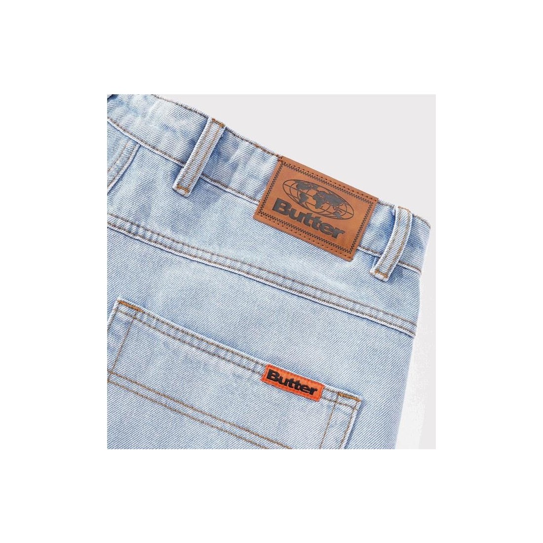 BUTTERGOODS BAGGY DENIM SHT AZUL CLARO