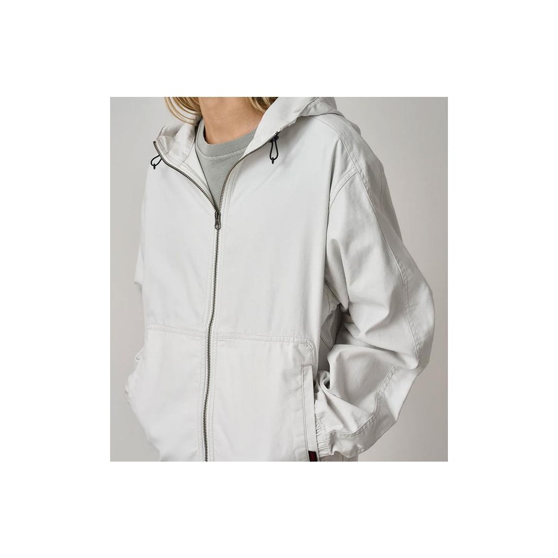 GRAMICCI BEACH HOODIE JKT BEIGE