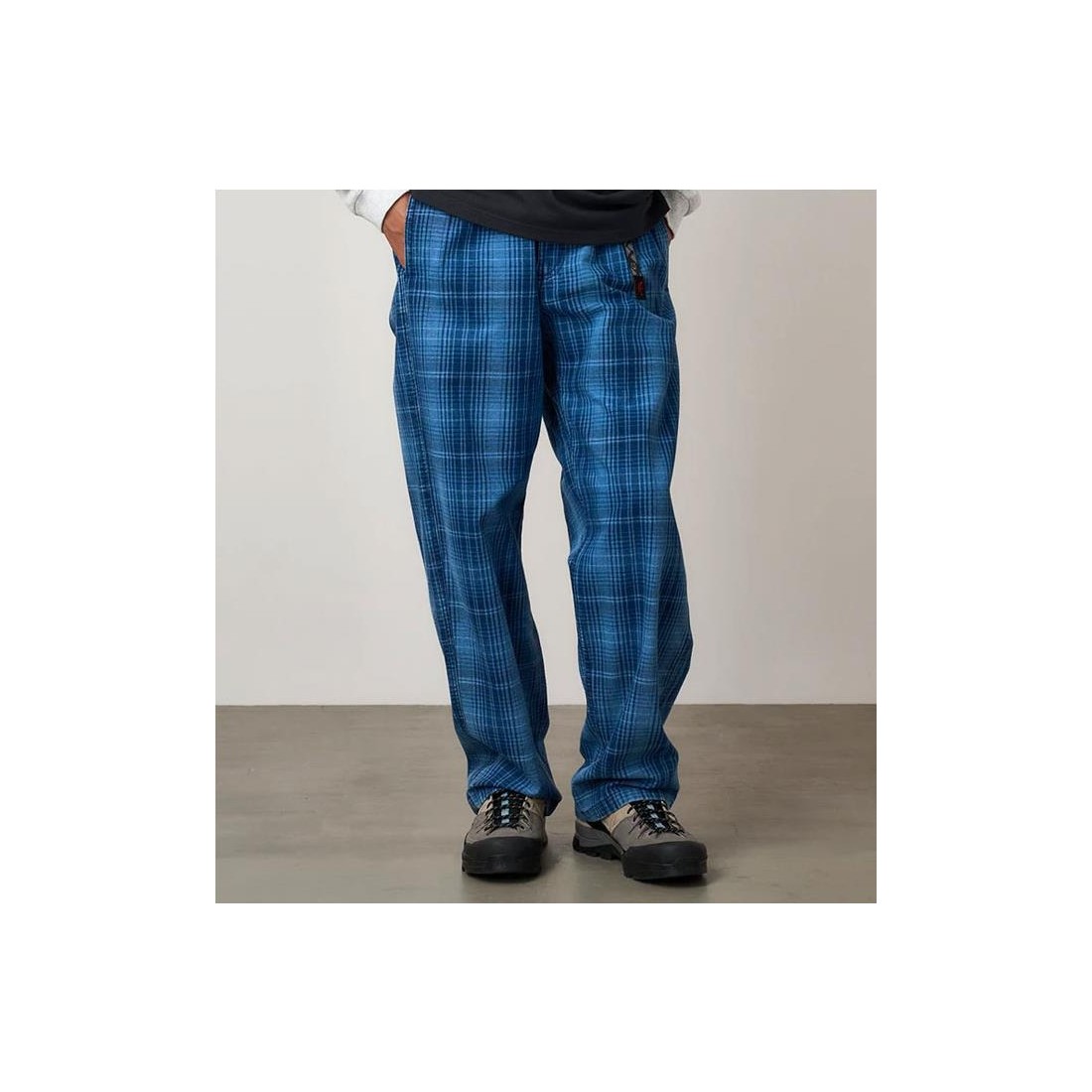 GRAMICCI O.G. DENIM PLAID PANT AZUL