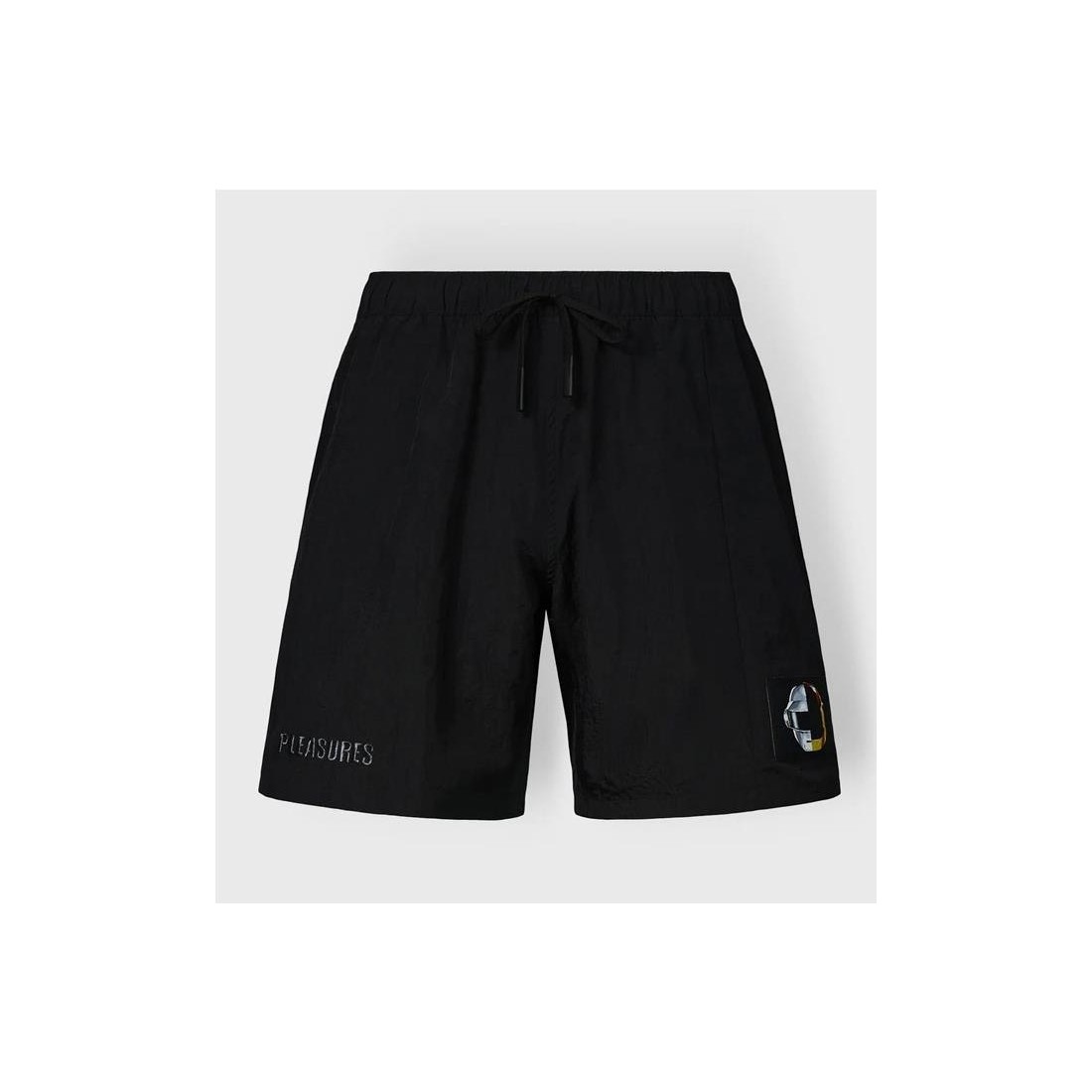 PLEASURES CRUSH HIKING SHORTS NEGRO