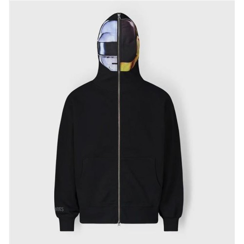 PLEASURES RAM ZIP HOODIE NEGRO