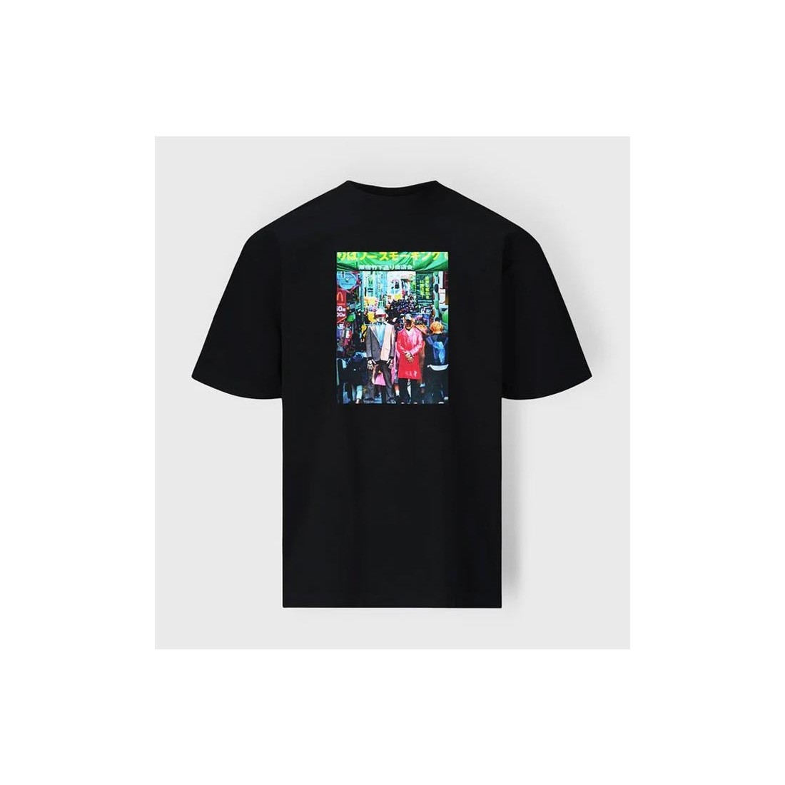 PLEASURES HARAJUKU TEE NEGRO