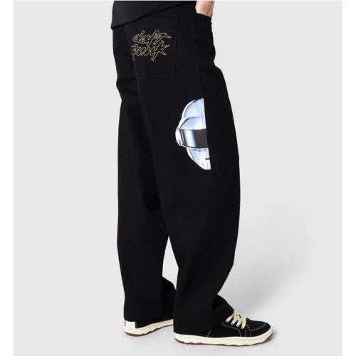 PLEASURES RAM BAGGY JEANS NEGRO