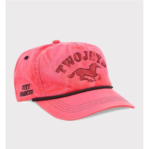 TWOJEYS SUNFADED CAP ROJO