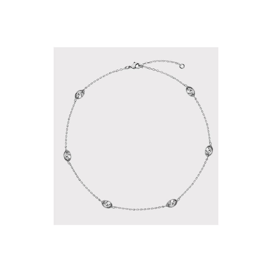 TWOJEYS MINI SUPERSTAR NECKLAC PLATA