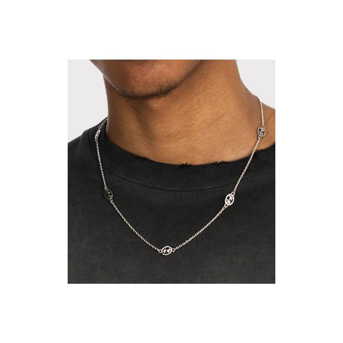 TWOJEYS MINI SUPERSTAR NECKLAC PLATA