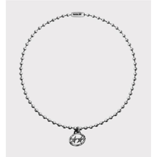 TWOJEYS ICON BALL 1 NECKLACE PLATA
