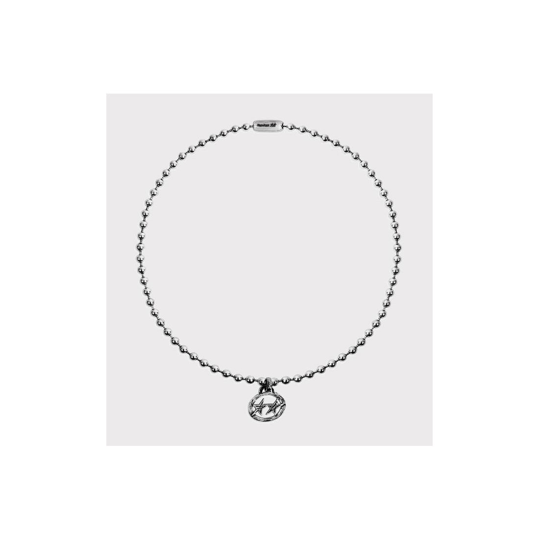 TWOJEYS ICON BALL 1 NECKLACE PLATA