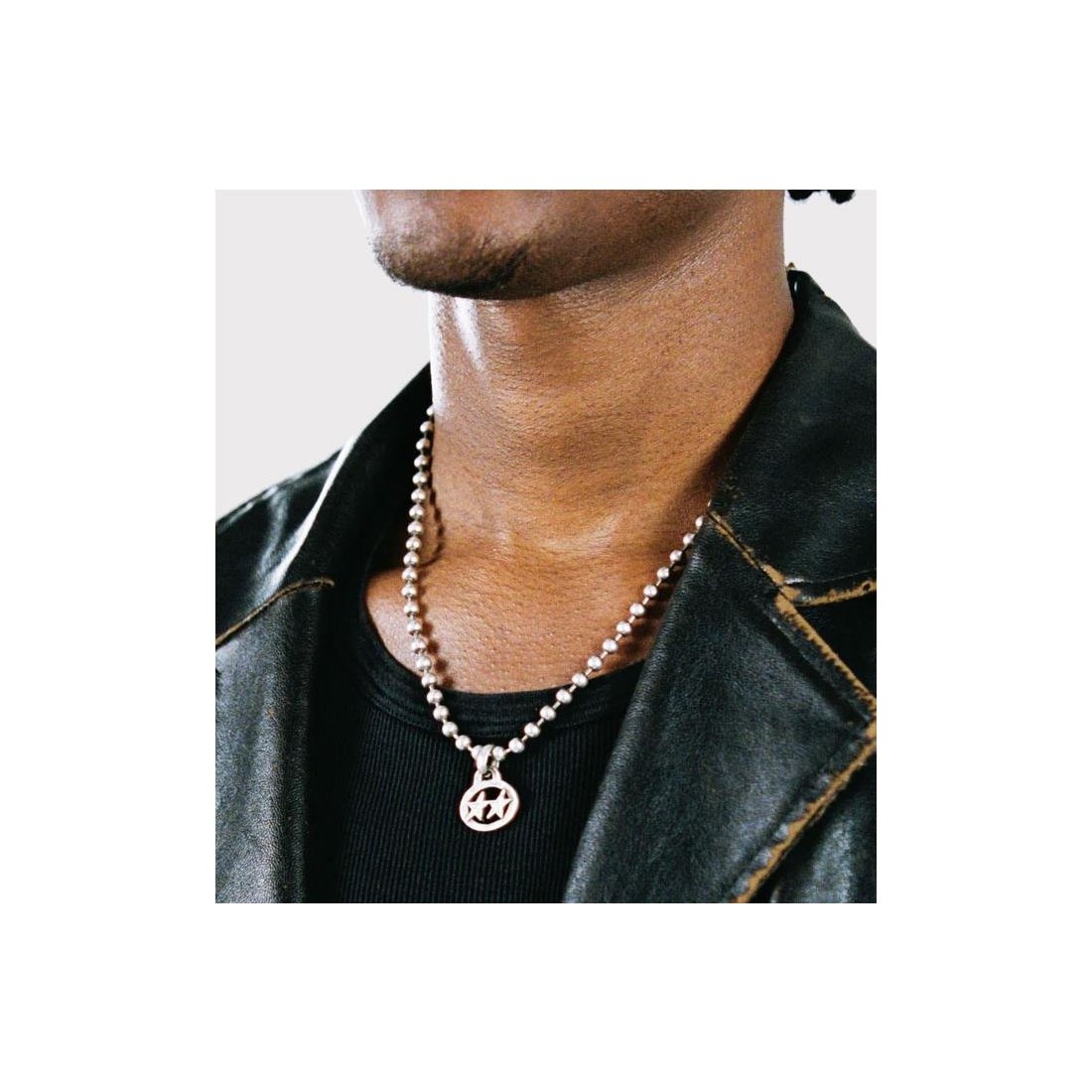 TWOJEYS ICON BALL 1 NECKLACE PLATA
