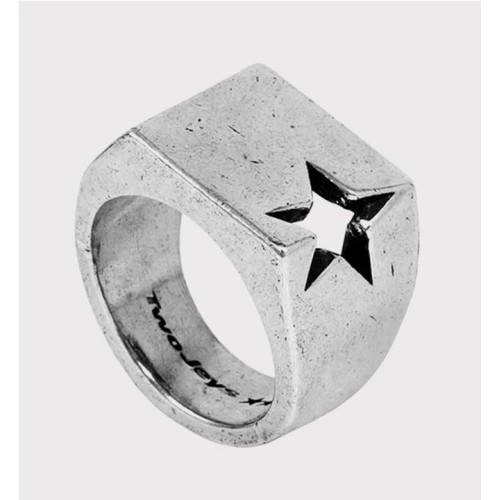 TWOJEYS FALLING STAR RING PLATA