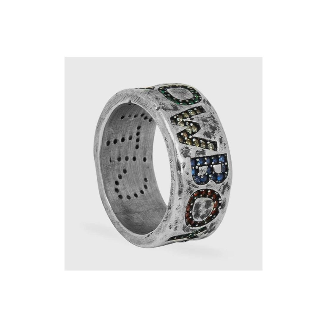 TWOJEYS CITY COWBOYS RING PLATA