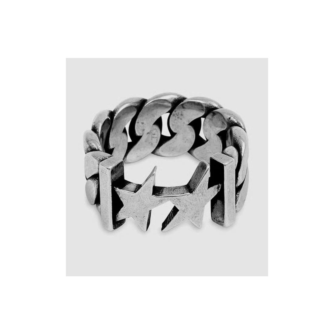 TWOJEYS CUBAN ICON RING PLATA