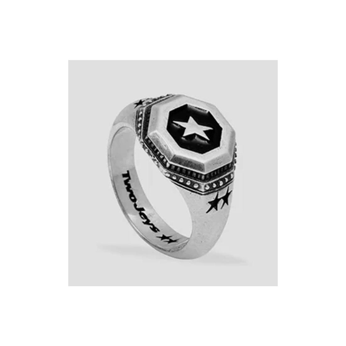 TWOJEYS FAMILY SIGNET RING PLATA