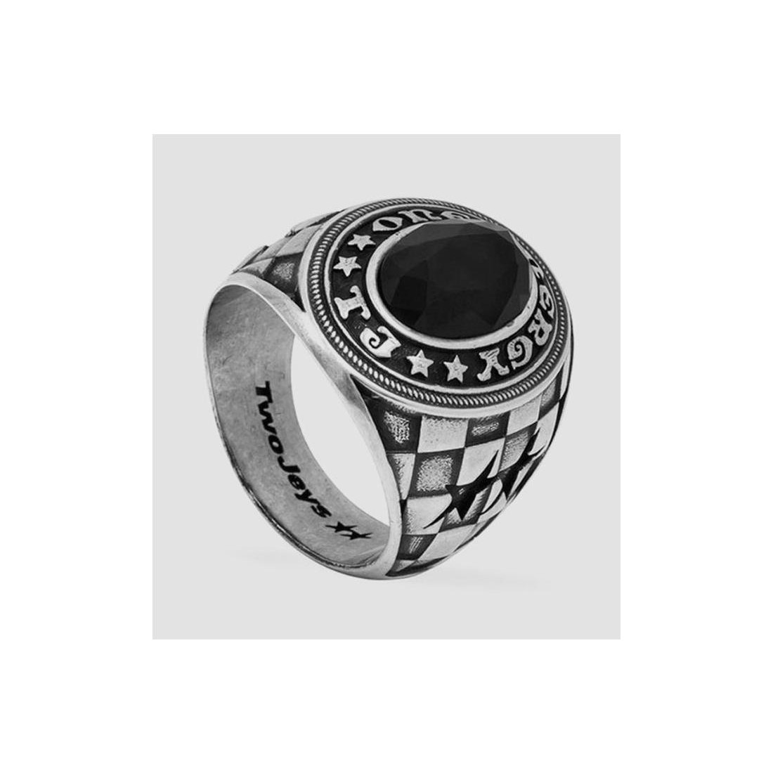 TWOJEYS GRADUATION RING PLATA