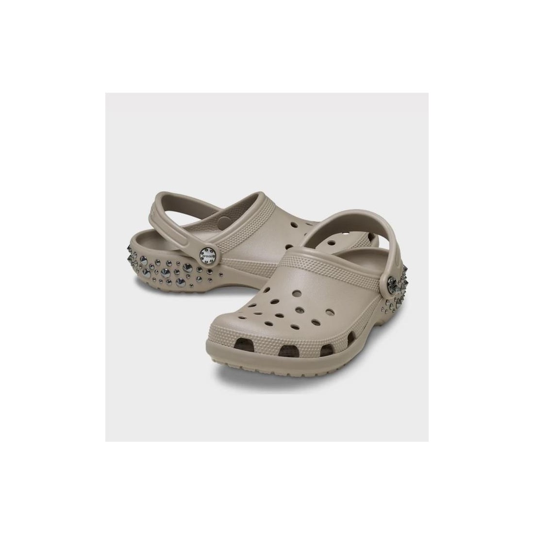 CROCS CLASSIC STUDDED CLOG MARRON
