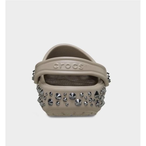 CROCS CLASSIC STUDDED CLOG MARRON