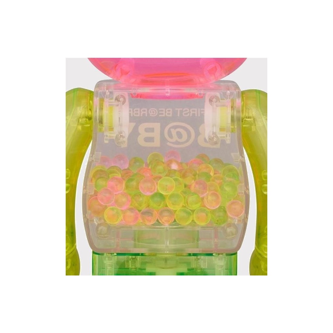 BEARBRICK BABY 1ST COLOR CLEAR MULTICOLOR