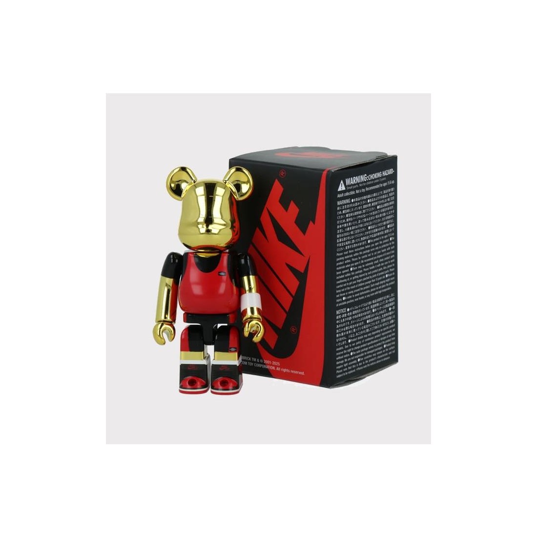 BEARBRICK MICHAEL JORDAN 100% MULTICOLOR