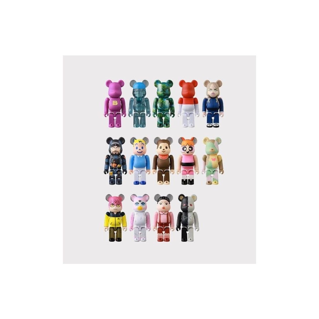 BEARBRICK SERIE 50 MULTICOLOR