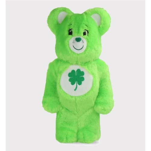 BEARBRICK CARE BEARS GOOD LUCK VERDE