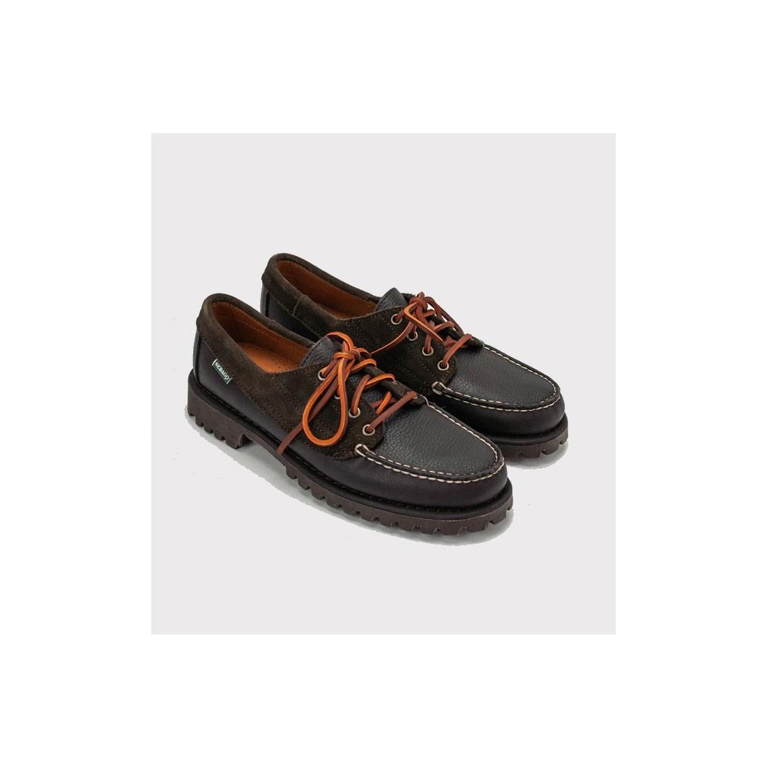 SEBAGO ASKOOK LUG SUEDE MARRON
