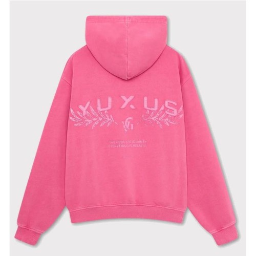 YUXUS MAGENTA VANGUARD HOODIE ROSADO