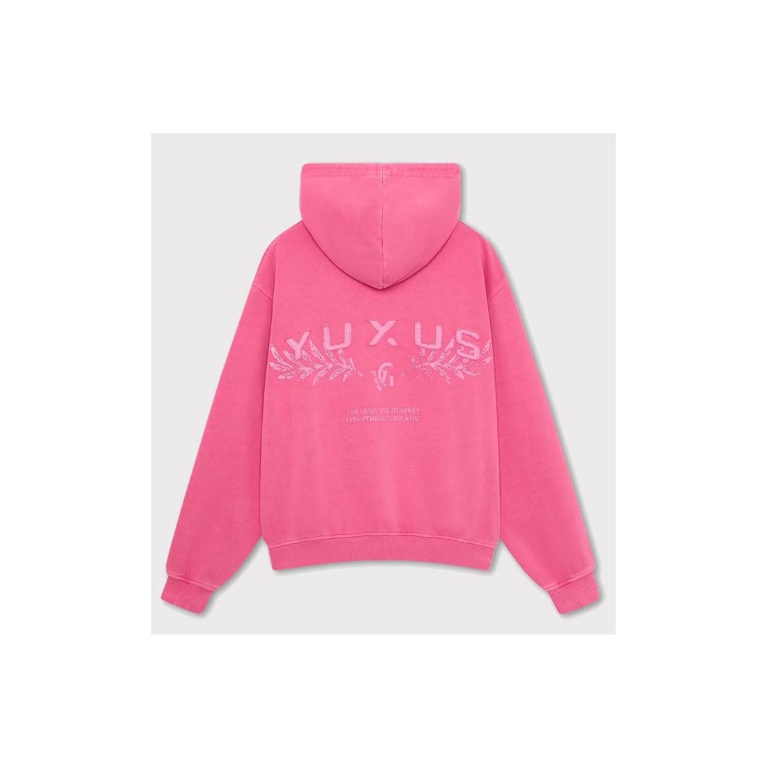 YUXUS MAGENTA VANGUARD HOODIE ROSADO