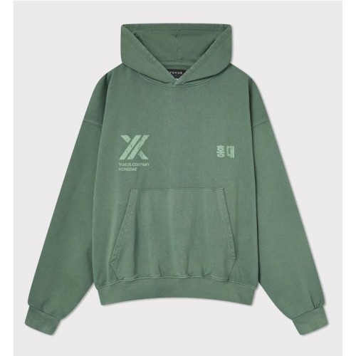 YUXUS HERB HONGDAE HOODIE VERDE CLARO 2