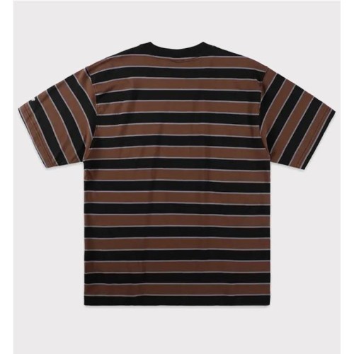 NB NUMERIC THIN STRIPE TEE NEGRO