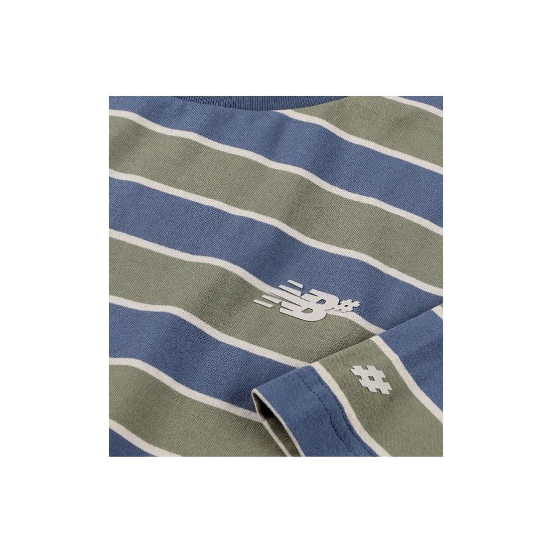NB NUMERIC THIN STRIPE TEE MULTICOLOR