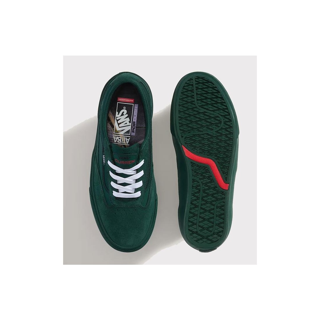 VANS SKATE CURREN CAPLES VERDE