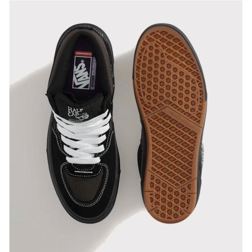 VANS SKATE HALF CAB WAFFLECUP NEGRO