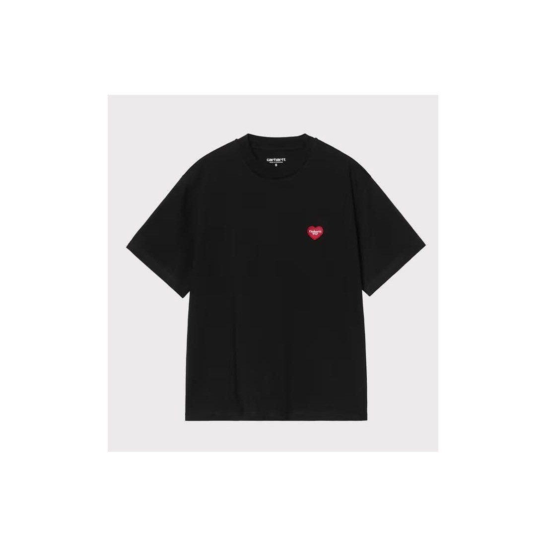 CARHARTT WIP HEART PATCH W NEGRO