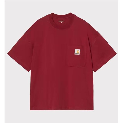 CARHARTT WIP WORK POCKET TEE GRANATE