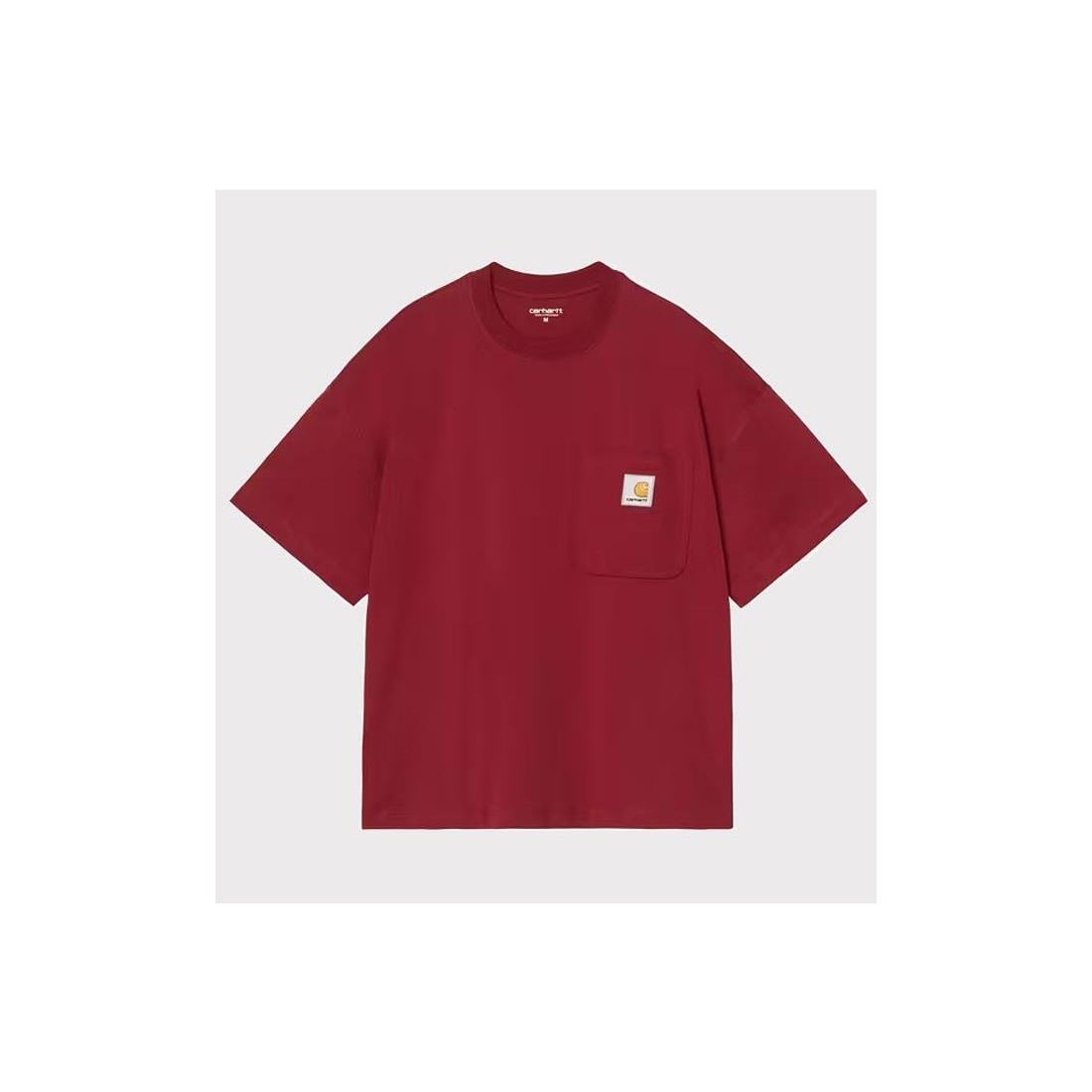 CARHARTT WIP WORK POCKET TEE GRANATE