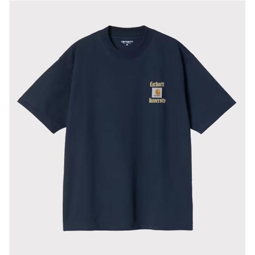 CARAHARTT WIP SCHOOLNG HRT TEE AZUL MARINO