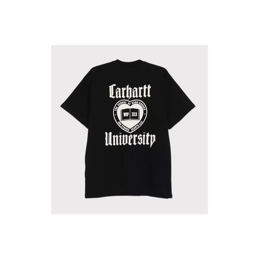 CARHARTT WIP SCHOOLING TEE NEGRO