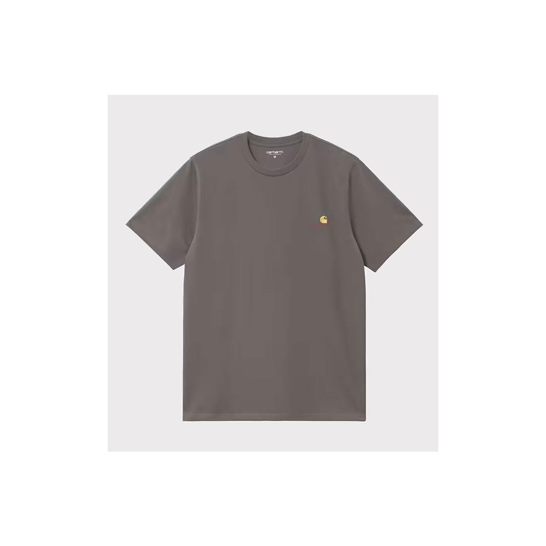 CARHARTT WIP AMERICAN SCRIPT GRIS OSCURO