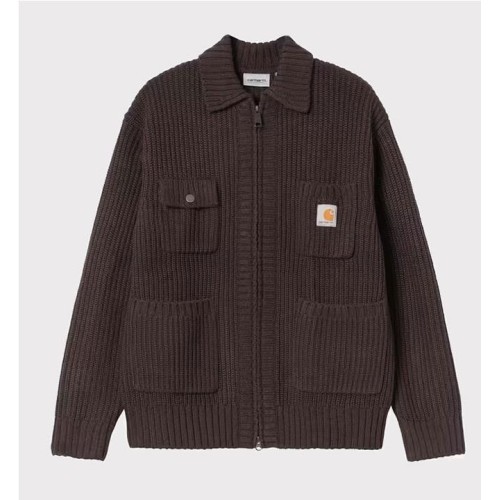 CARHARTT WIP CHORE KNIT JACKET MARRON