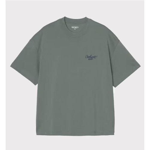 CARHARTT WIP SIGNATURE SCRIPT VERDE CLARO