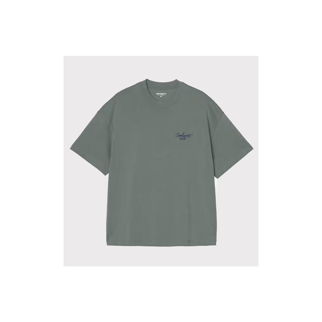 CARHARTT WIP SIGNATURE SCRIPT VERDE CLARO