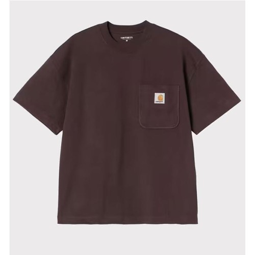 CARHARTT WIP WORK POCKET TEE MARRON