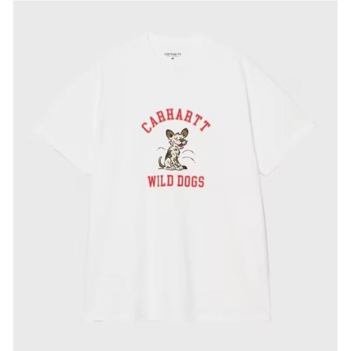 CARHARTT WIP WILD DOG TEE BLANCO