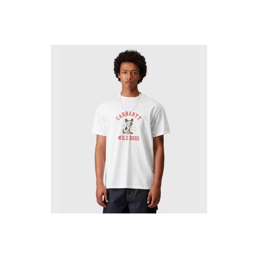 CARHARTT WIP WILD DOG TEE BLANCO