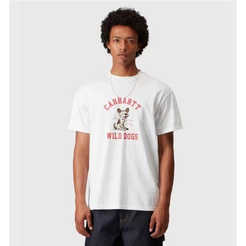 CARHARTT WIP WILD DOG TEE BLANCO