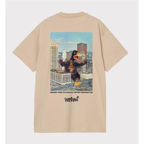 CARHARTT WIP WIPTOPIA TEE BEIGE