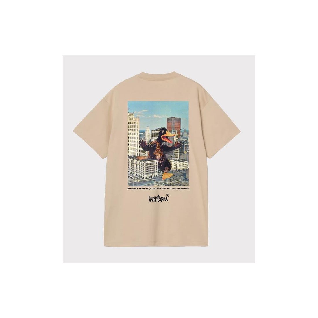 CARHARTT WIP WIPTOPIA TEE BEIGE