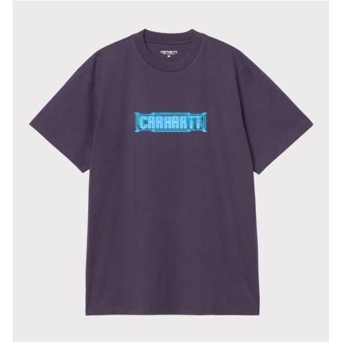 CARHARTT WIP ELECTRIC BOOG TEE VIOLETA