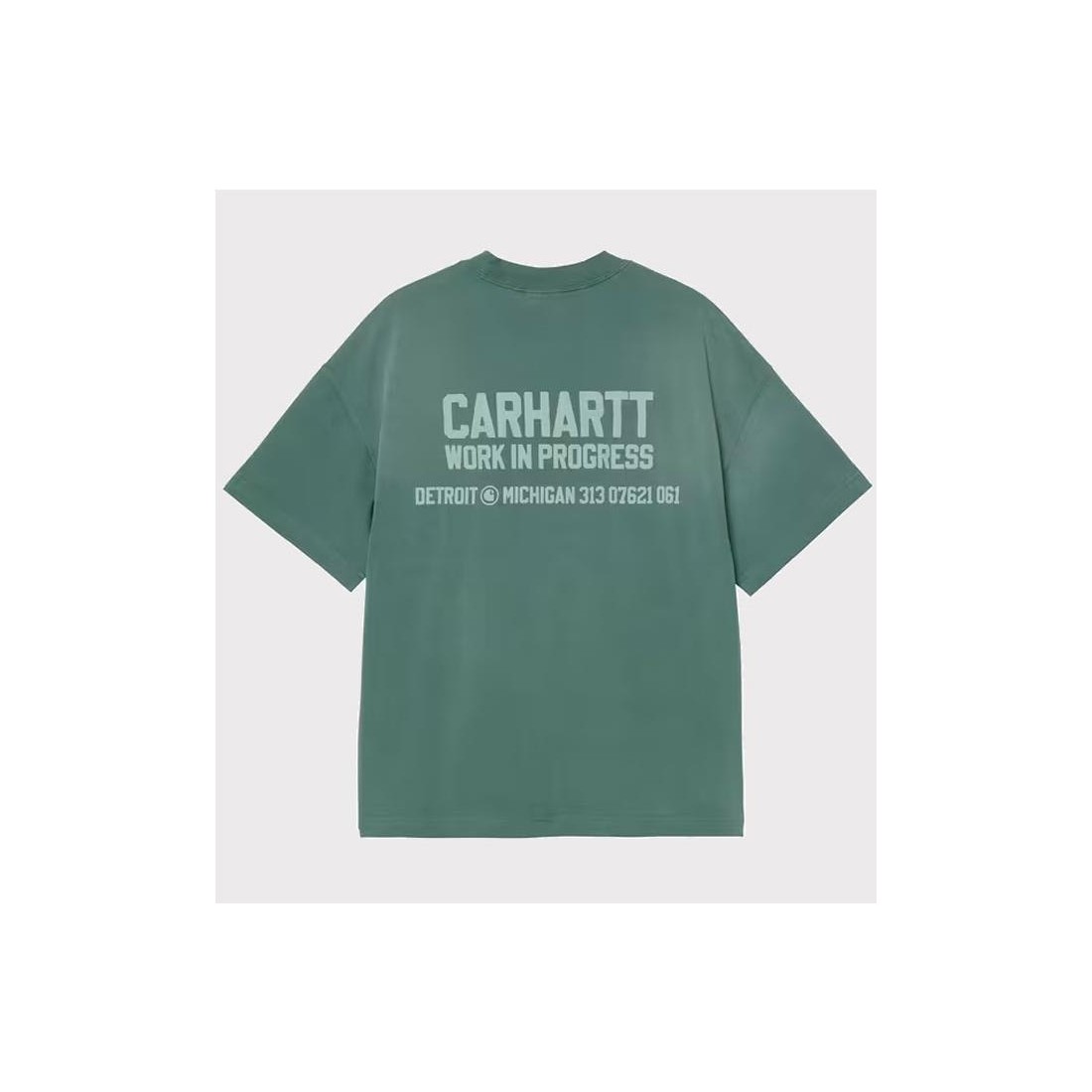 CARHARTT WIP DISTANCE TEE VERDE OLIVA
